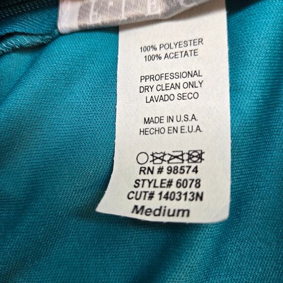 NWT Womens Fiesta Semi Formal Dress M Medium Fits Like S Small Party Junior Prom - Picture 6 of 10